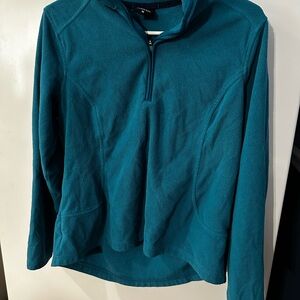 Womens/Juniors lands end quarter zip sweatshirt